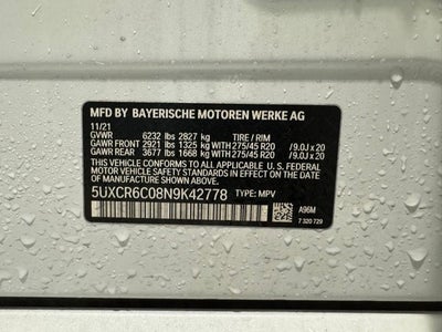 2022 BMW X5 xDrive40i