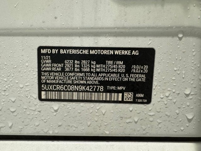 2022 BMW X5 xDrive40i