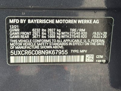 2022 BMW X5 xDrive40i