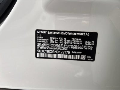 2022 BMW X6 M50i