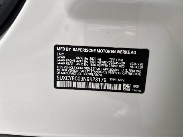 2022 BMW X6 M50i