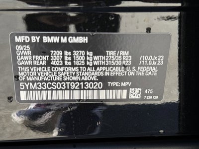 2026 BMW XM Label