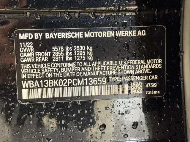 2023 BMW 5 Series M550i xDrive