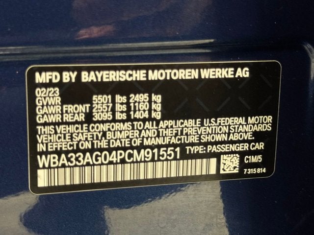 2023 BMW 5 Series 530e xDrive