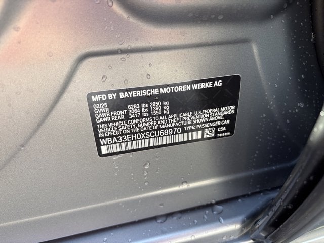 2025 BMW 7 Series 740i xDrive