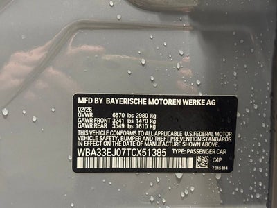 2026 BMW 7 Series 760i xDrive