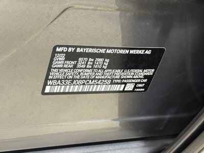 2023 BMW 7 Series 760i xDrive