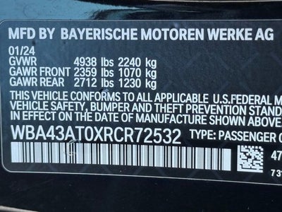 2024 BMW 4 Series 430i xDrive