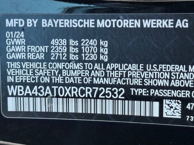 2024 BMW 4 Series 430i xDrive