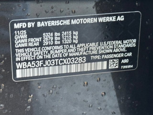 2026 BMW 5 Series 530i xDrive