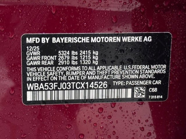 2026 BMW 5 Series 530i xDrive