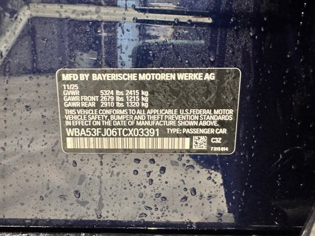 2026 BMW 5 Series 530i xDrive