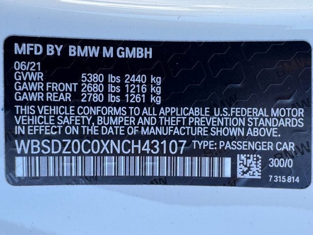 2022 BMW M8 Competition