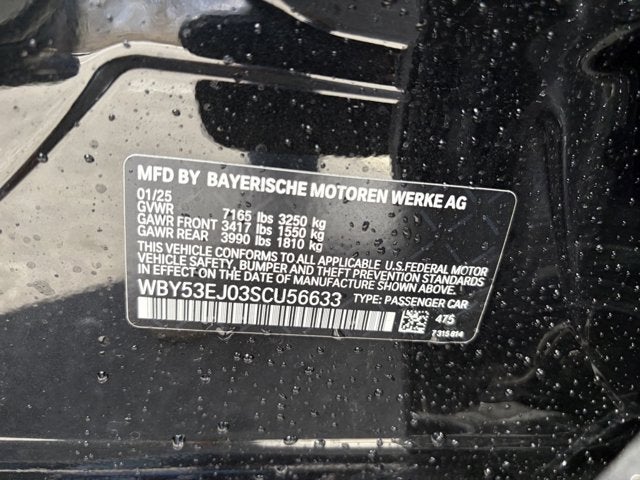 2025 BMW i7 xDrive60